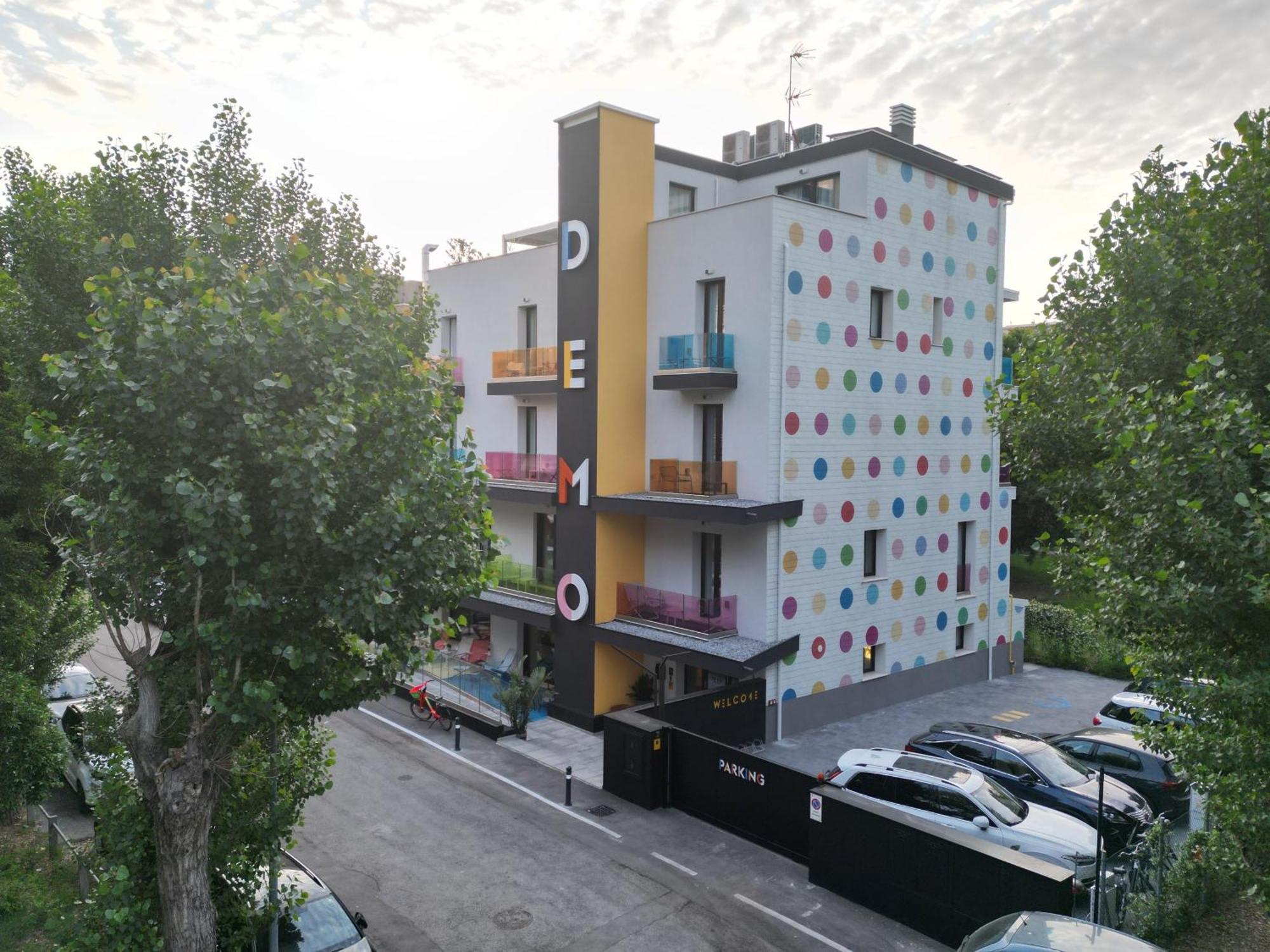 Demo Hotel Design Emotion ريميني المظهر الخارجي الصورة